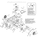 Page A Diagram and Parts List for 31AS2B5-801 2005-2 Yard Man Snow Blower
